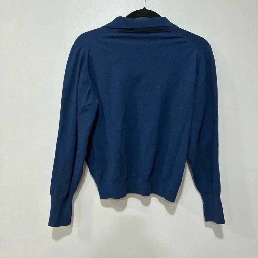 John Smedley polo wool sweater